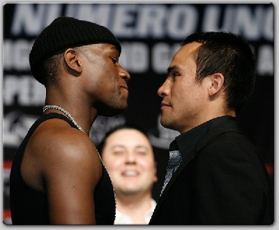 MayweatherMarquez1 Pound For Pound Boxing King Mayweather Will Face Marquez July 18