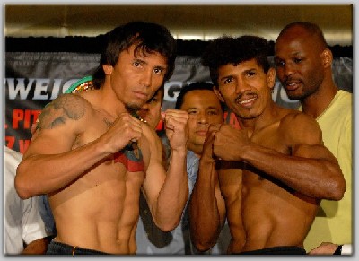 ValeroPitaluaWeighIn1 Boxing Weights and Photos For Lightweight Lightning