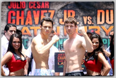 jryduddysi1 Boxing Weights: Julio Cesar Chavez Jr. vs. John Duddy