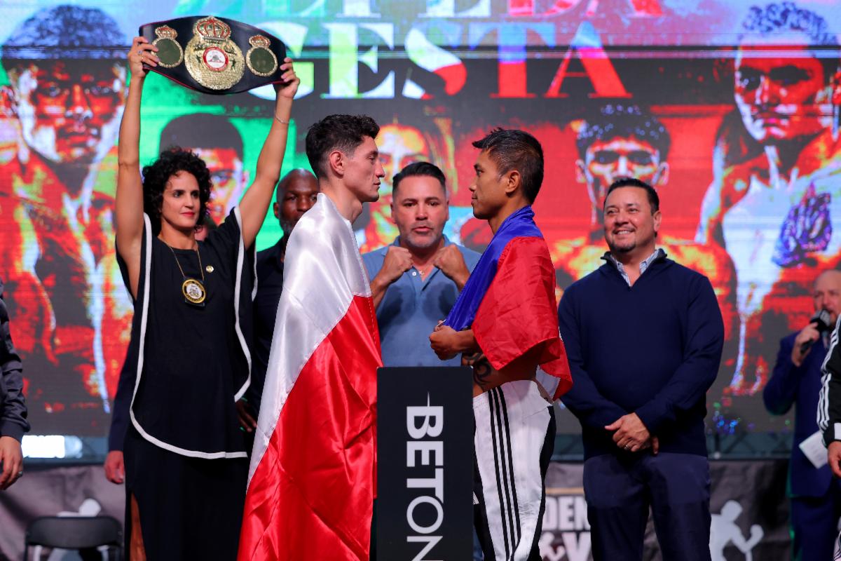 ZEPEDA VS. GESTA OFFICIAL WEIGHTS Â SEPTEMBER 16, 2023