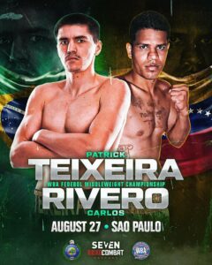 Patrick Teixeira vs. Carlos Rivero for the Fedebol Title â€“ World Boxing Association
