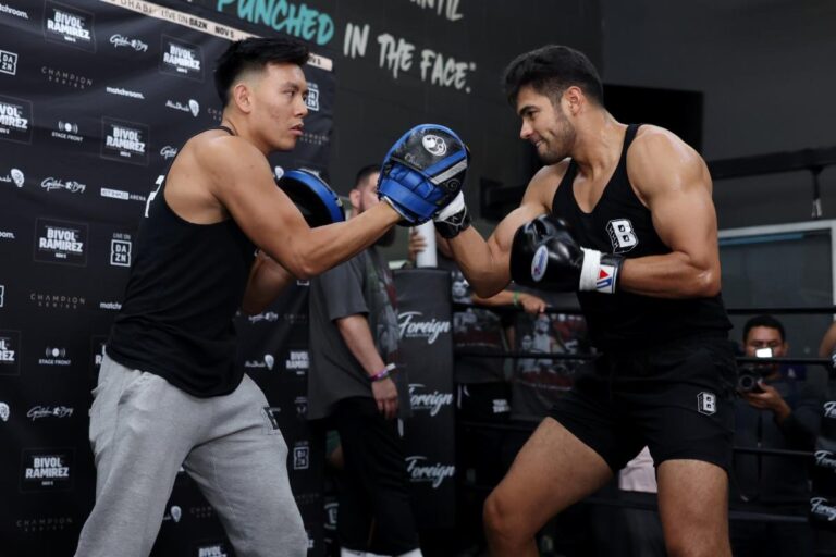 GILBERTO â€œZURDOâ€ RAMIREZ LOS ANGELES MEDIA WORKOUT