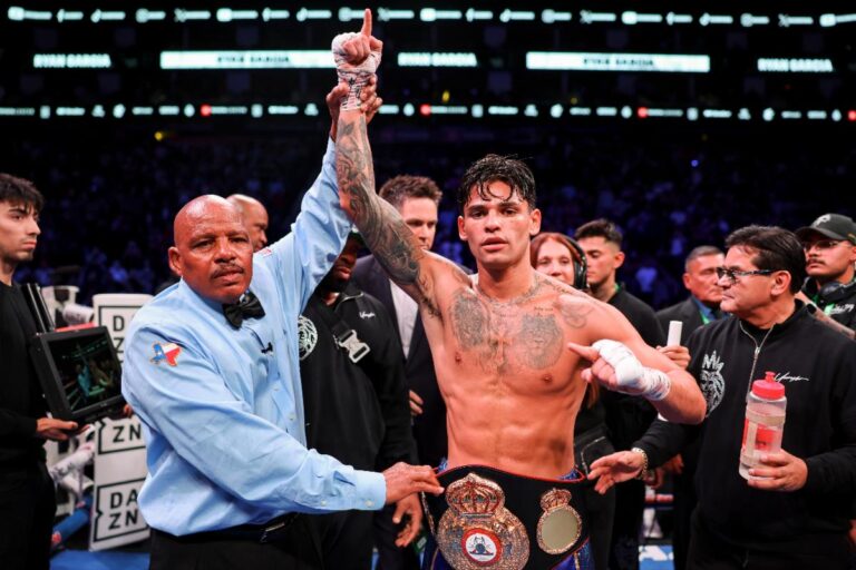 â€œKINGâ€ RYAN GARCIA TAKES HOME WBA GOLD BELT AFTER KNOCKOUT VICTORY OF OSCAR DUARTE