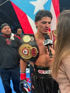 Xander Zayas Unified Titles in a War Against Abass Baraou â€“ World Boxing Association