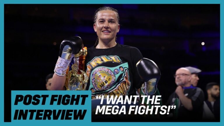 â€œJessica McCaskill is a fight Iâ€™d love to have!”- Chantelle Cameron beats Bustos