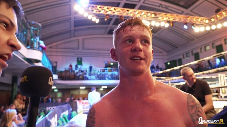 â€œTHEY CANâ€™T HANDLE THAT!â€ MICKY BURKE JR AFTER A THUNDEROUS FACE-FIRST KO WITH A BODY SHOT