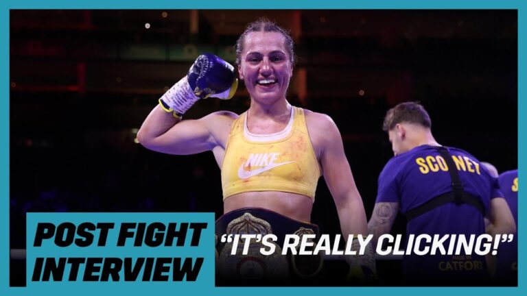 â€œEbanie Bridges has spoken a lot, the time for talking is over! – Ellie Scotney