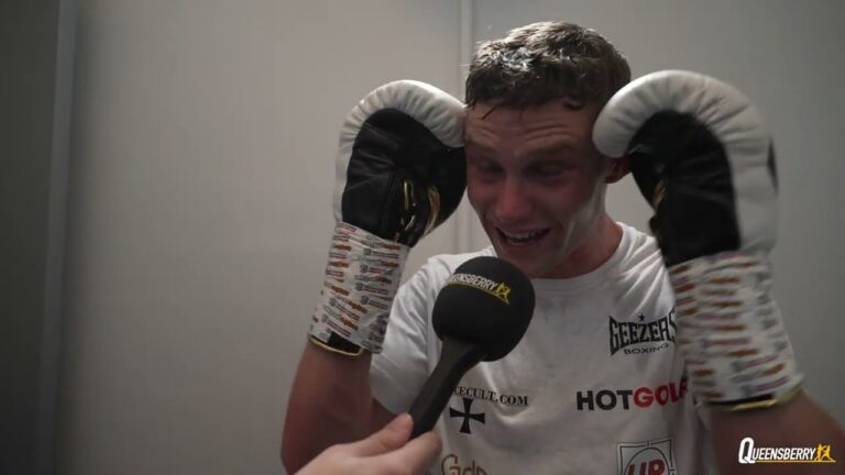 MUHAMMAD ALI TRIBUTE ON SHORTS EXPLAINED BY JOSHUA FRANKHAM AS TYSON FURY’S COUSIN STAYS UNDEFEATED