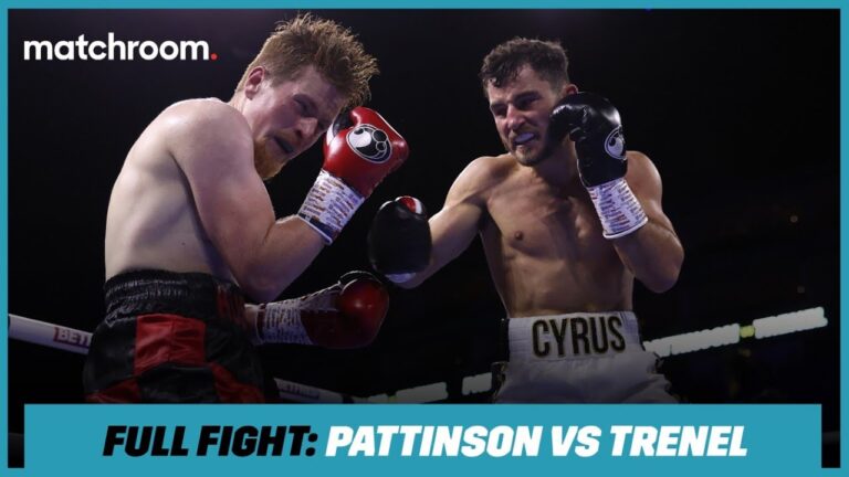 Cyrus Pattinson vs Dimitri Trenel (Full Fight, Buatsi vs Richards Undercard)