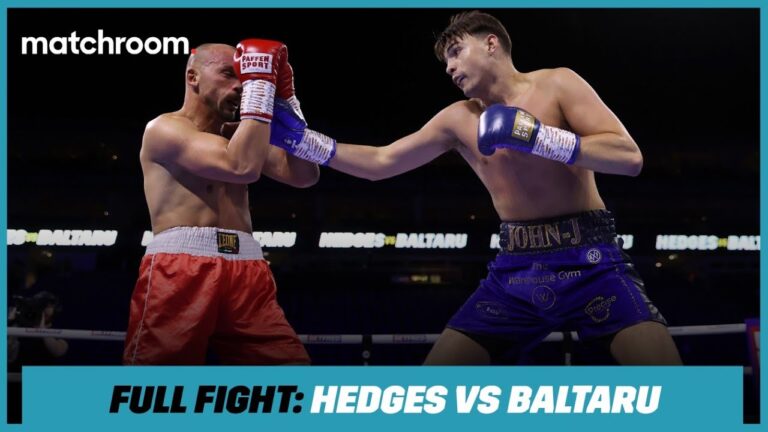 John Hedges vs Robert Baltaru (Full Fight, Buatsi-Richards Undercard)