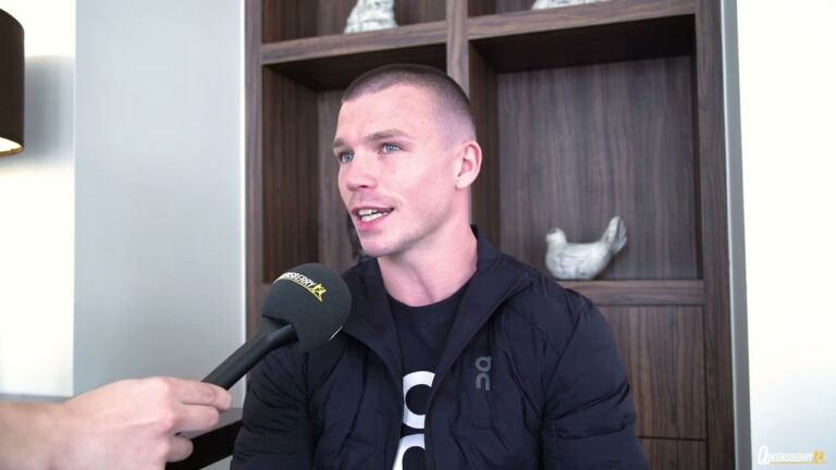 Andrew Cain on his upcoming fight, Everton red triangle gym, and future goals