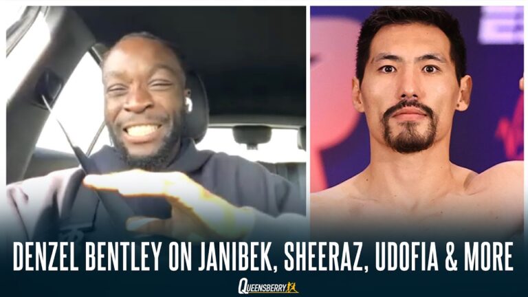 “I CAN BEAT JANIBEK!” | British Middleweight Champ Denzel Bentley on 160lb Division, Udofia, Sheeraz