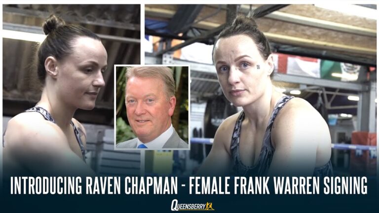 Introducing RAVEN CHAPMAN | Unbeaten FRANK WARREN Signed Female Fighter – Queen of Queensberry 👸