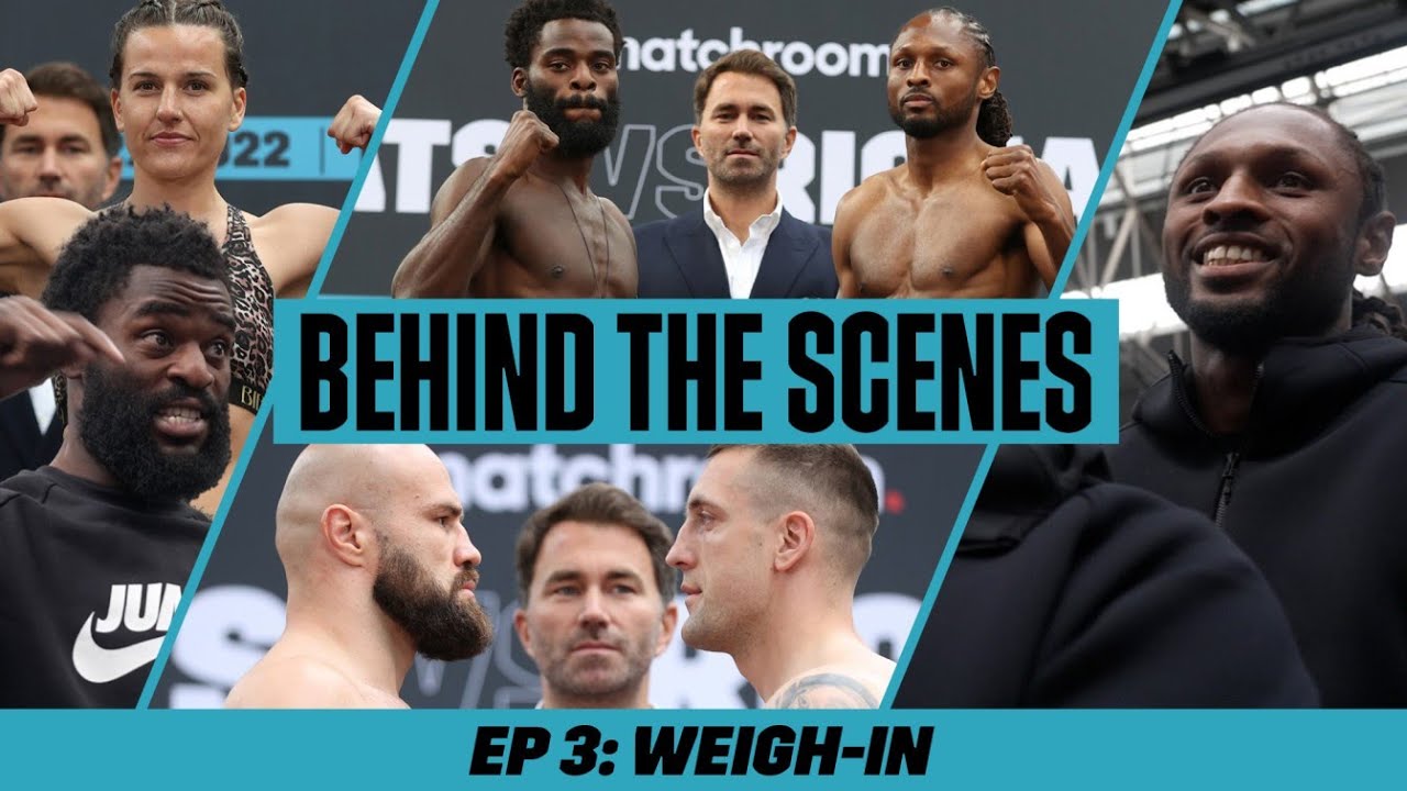 Fight Week, ep3: Joshua Buatsi vs Craig Richards – Weigh In (Behind The Scenes)