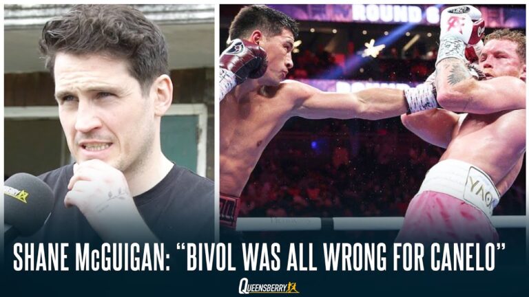 “SIZE BEAT CANELO!” Trainer Shane McGuigan EXPLAINS why DMITRY BIVOL was ALL WRONG for CANELO