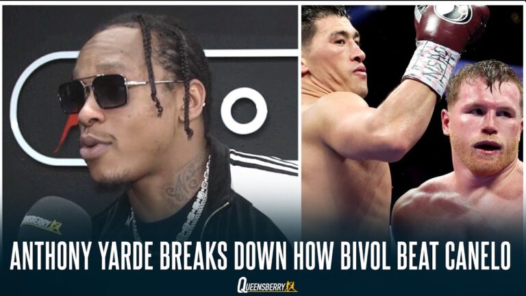 ANTHONY YARDE breaks down EXACTLY how BIVOL beat CANELO – says he fancies his chances TO BEAT BIVOL