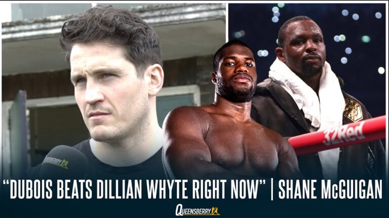 “DANIEL DUBOIS beats DILLIAN WHYTE right now” | SHANE McGUIGAN on Dubois, Canelo, Bivol, Bryan, Fury