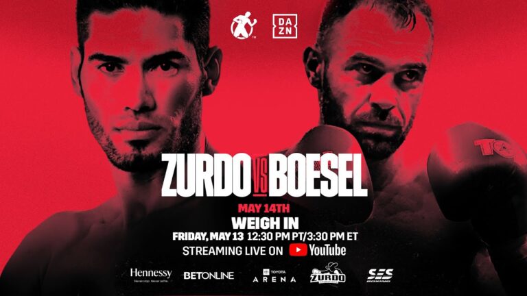 ZURDO vs. BOESEL WEIGH-IN