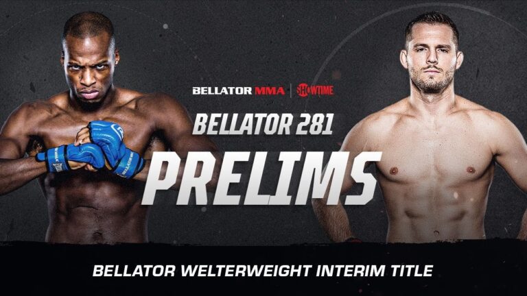 Bellator 281: Prelims | MVP vs. Storley | BELLATOR MMA x SHOWTIME