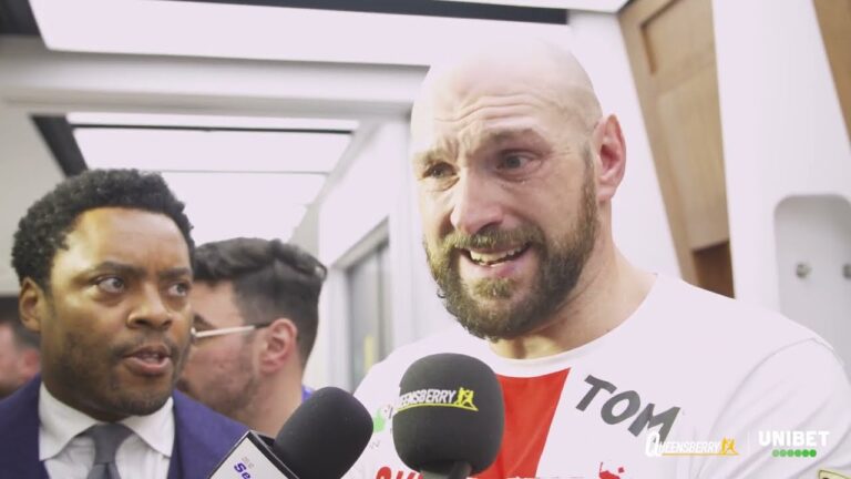 TYSON FURY EXCLUSIVE | IF I FIGHT AGAIN IT WILL ONLY BE EXHIBITION FIGHTS