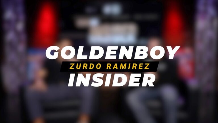 Golden Boy INSIDER con GILBERTO ZURDO RAMIREZ🥊
