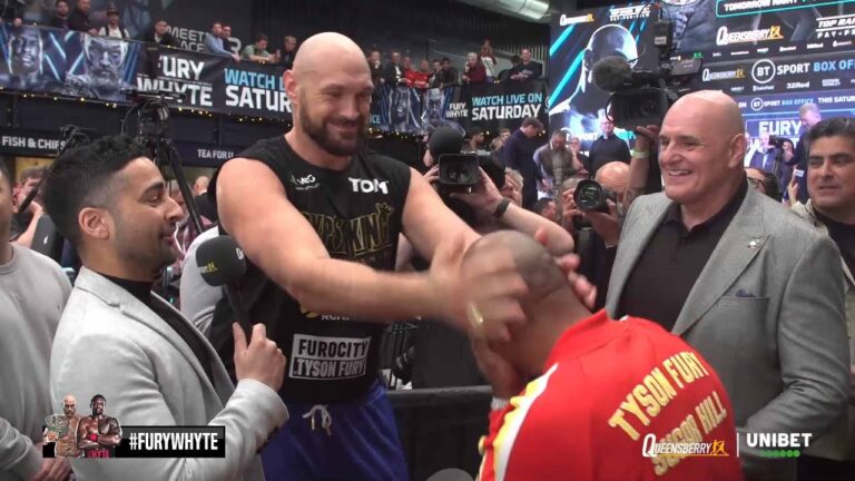 Tyson Fury Exclusive! | The Gypsy King annihilates all dossers in his path!