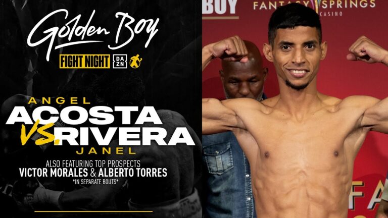 Angel Tito Acosta: I’m focused & motivated.