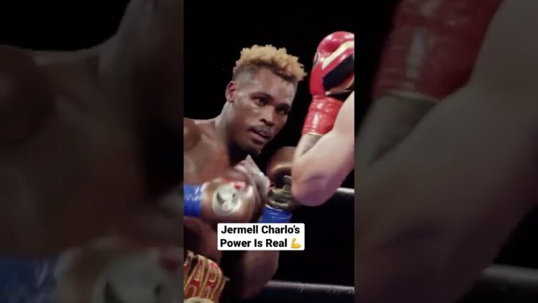 Jermell Charlo Has Some Wild KOs 🔥 #shorts #boxing