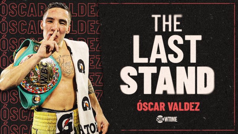 Oscar Valdez on Shakur Stevenson Fight, PED Accusations & Canelo Alvarez | The Last Stand