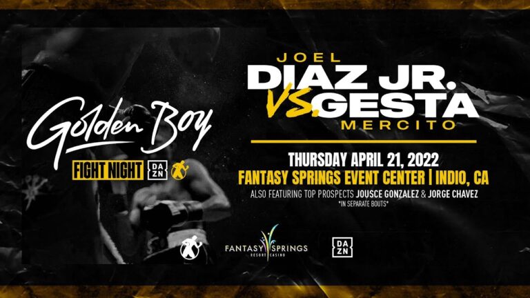 Golden Boy Fight Night: Diaz Jr. vs. Gesta