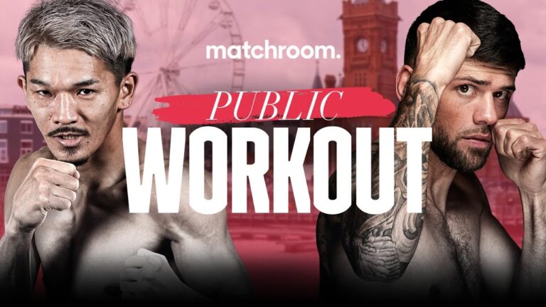 Kenichi Ogawa vs Joe Cordina Plus Undercard Media Workout