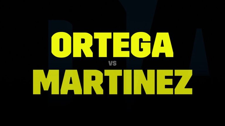 GOLDEN BOY FIGHT NIGHT ORTEGA vs. MARTINEZ