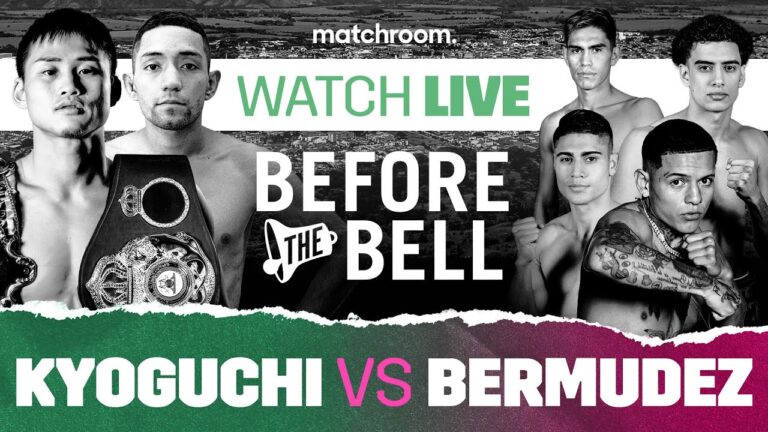 Before The Bell: Kyoguchi vs Bermudez Live Undercard (Aponte, Herrera & More)