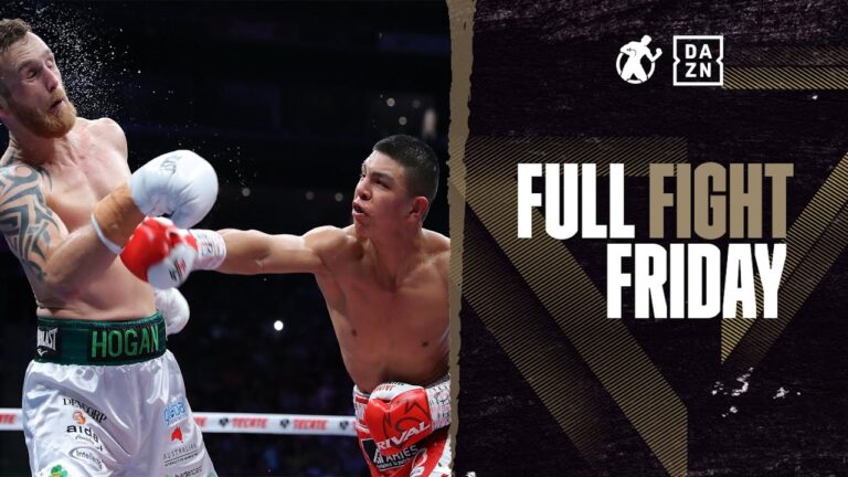 FULL FIGHT Friday Munguia Defends Title against Hogan