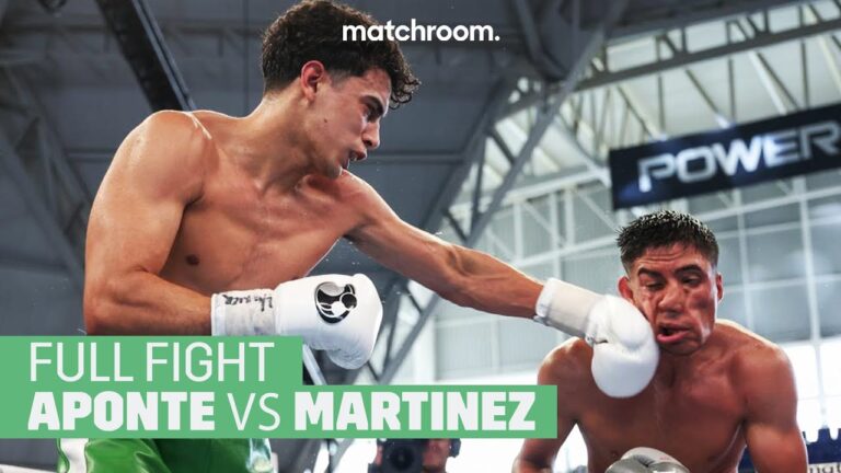 Aaron Aponte vs Leo Leon Martinez (Kyoguchi vs Bermudez Undercard)