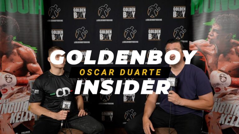 Golden Boy Insider Con OSCAR DUARTE