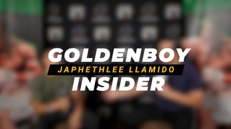Master Class Golden Boy Insider with JAPHETHLEE LLAMIDO