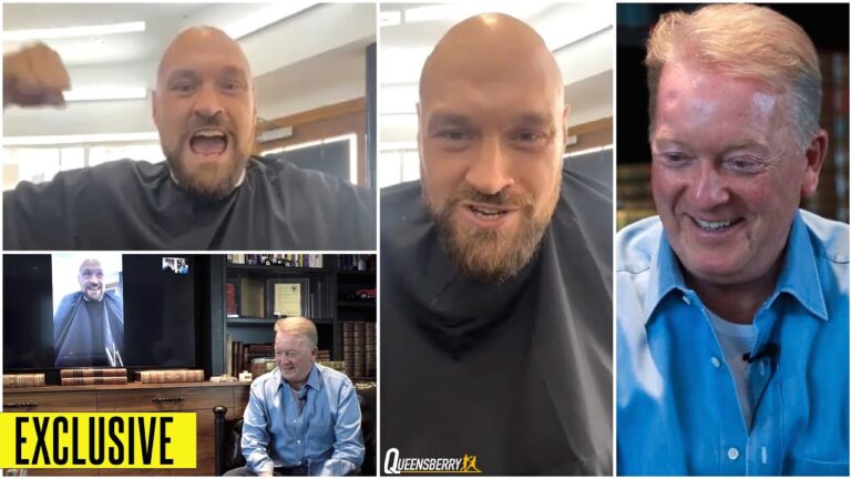 TYSON FURY EXCLUSIVE with Frank Warren – Ring return on? Joshua, Usyk, Wilder, Whyte, Kicking Taxi