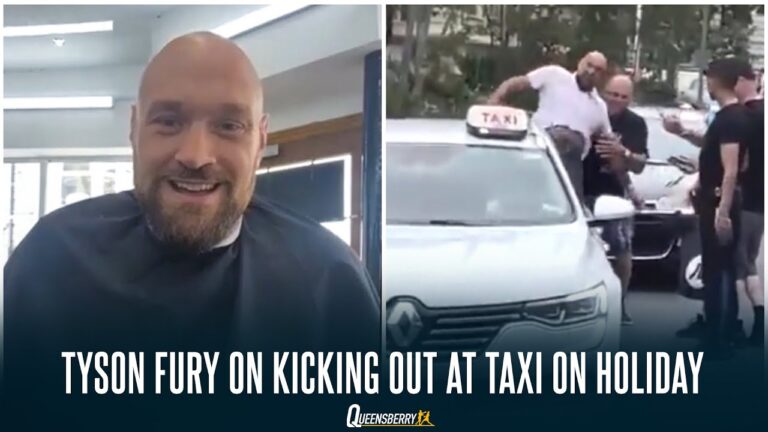 TYSON FURY explains KICKING TAXI viral video | The Unibet Lowdown