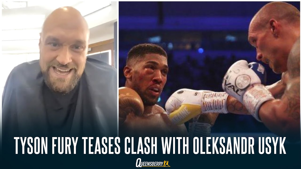 TYSON FURY TEASES Future Clash With OLEKSANDR USYK | "Only One Man To Sort This Circus Out!"