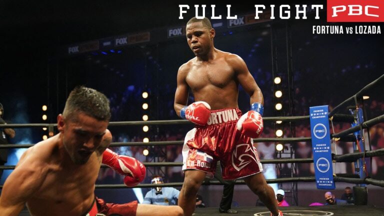 Fortuna vs Lozada FULL FIGHT: November 21, 2020 | PBC on FS1