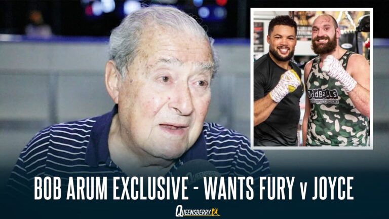 BOB ARUM EXCLUSIVE – Wants Tyson Fury v Joe Joyce, Beterbiev to fight Yarde in UK? BRUTAL on DAZN