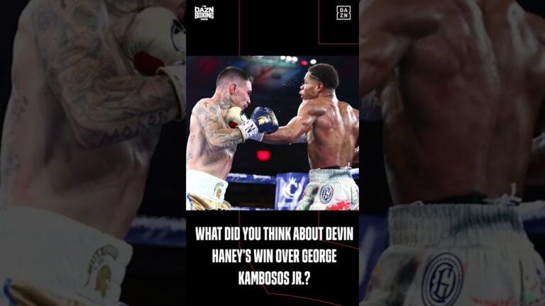 'Was It Boring? Yes' – Ryan Garcia on Haney vs. Kambosos