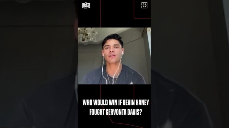 'I'd Give The Edge To….' Ryan Garcia on Haney vs. Tank