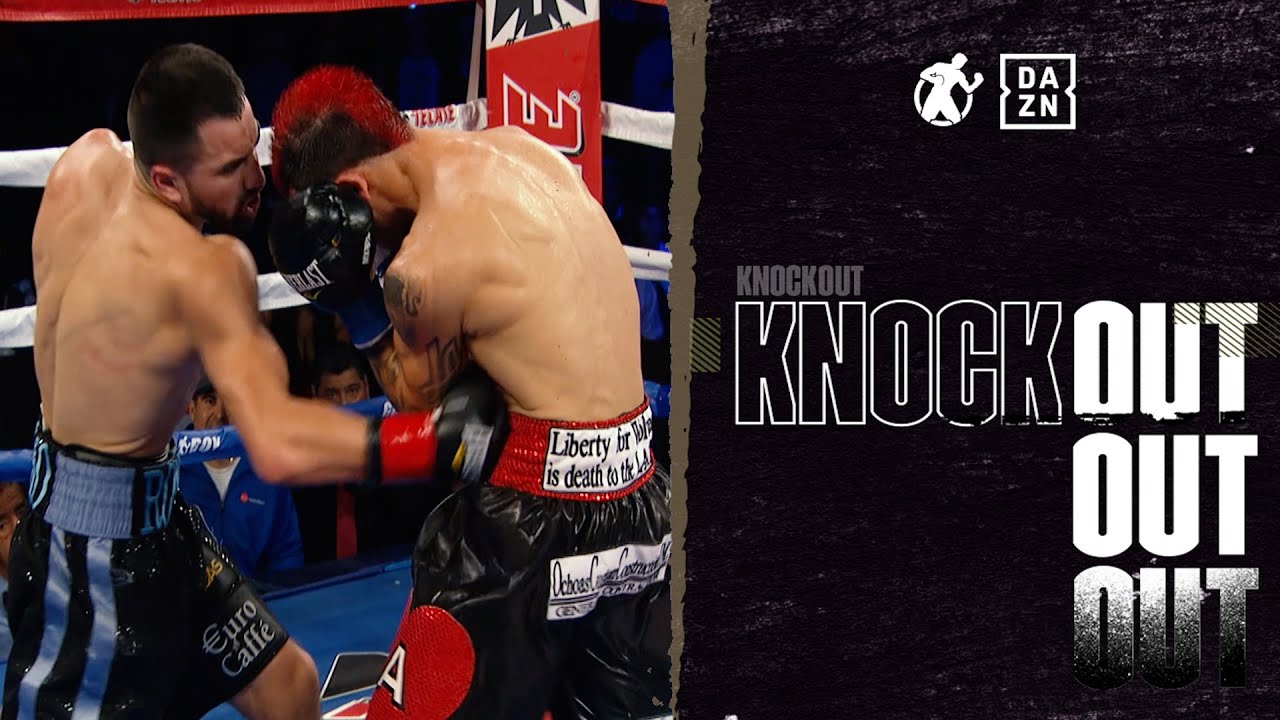 VICIOUS Body Shot KO MUST SEE Ronny Rios,  too much for Roy Tapia
