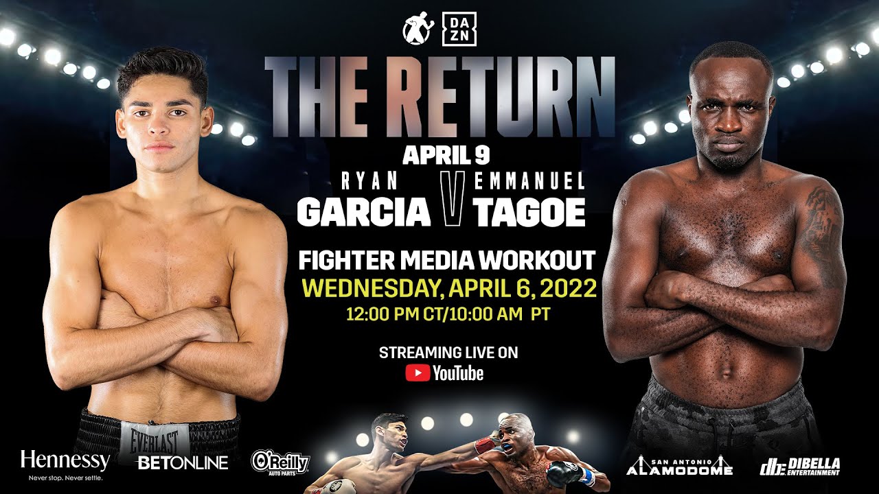 THE RETURN: GARCIA vs. TAGOE FIGHTER MEDIA WORKOUT