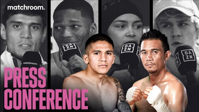 Jesse Rodriguez vs Srisket Sor Rungvisai Plus Undercard Press Conference