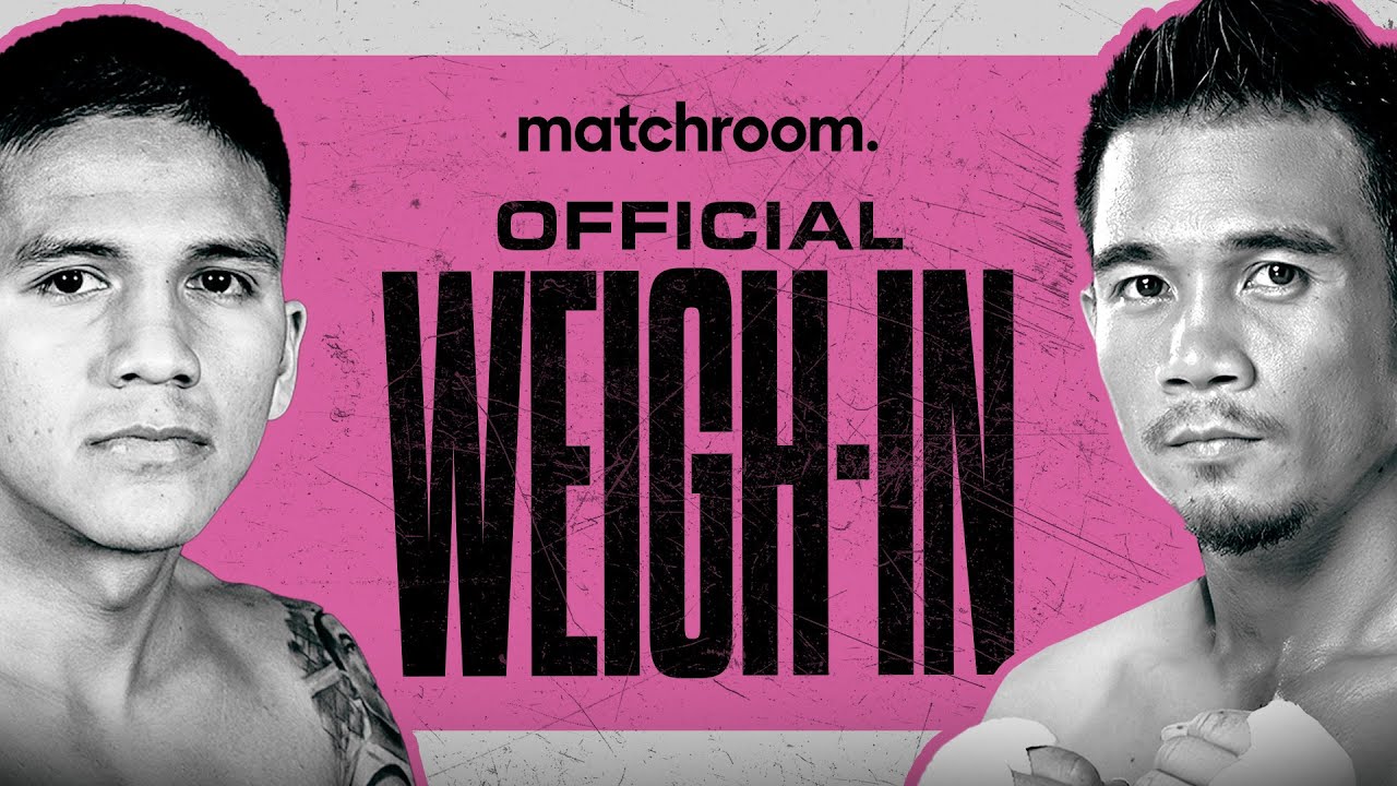 Jesse Rodriguez vs Srisket Sor Rungvisai Plus Undercard Weigh-In