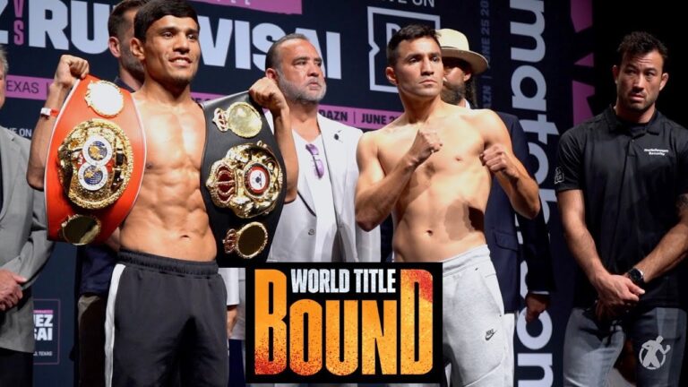 EXCLUSIVE WORLD TITLE BOUND Ronny Rios