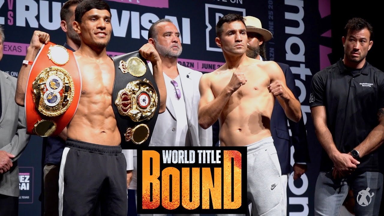EXCLUSIVE WORLD TITLE BOUND Ronny Rios